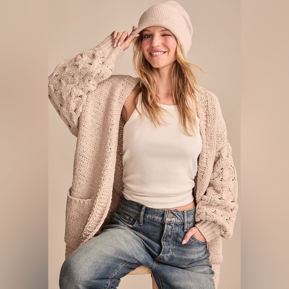 Lucky Brand Chunky Cardigan Sweater